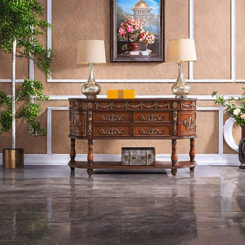 Addriana, Brown, 33.78" x 55.12" W x 15.75" D
