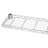 Shepha 36'' Chrome Standard Baker's Rack