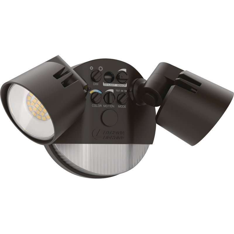 Outdoor Dusk to Dawn Flood Light, Black