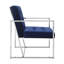 Fauteuil en velours capitonné Alinea-1361953963