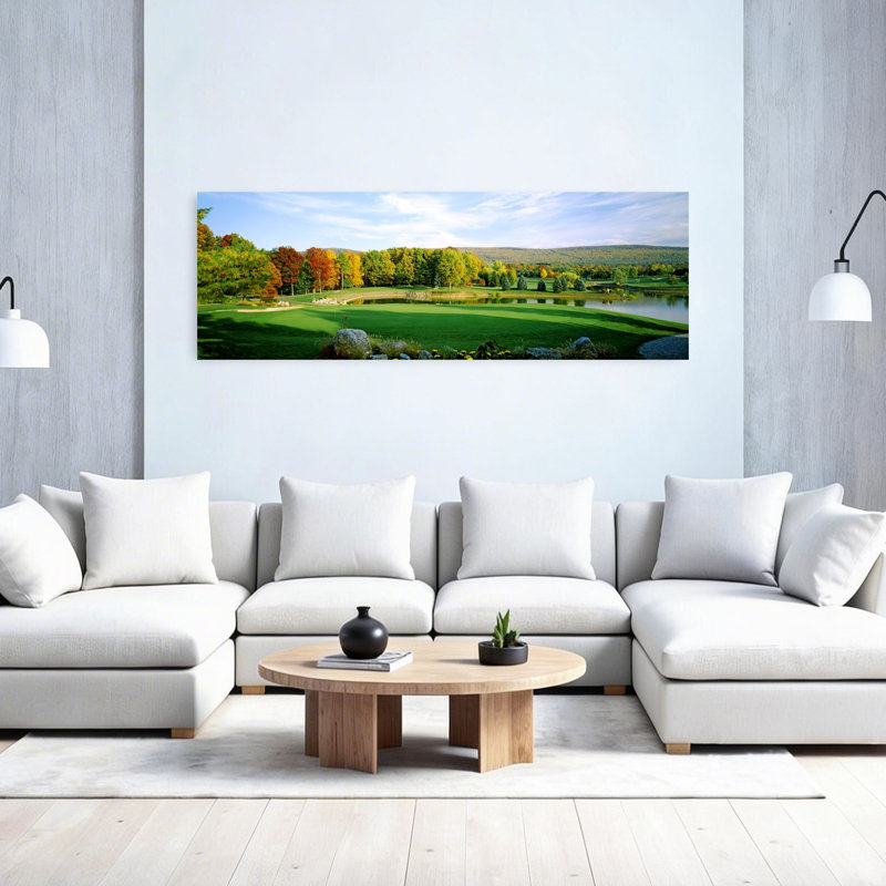 Golf Course Penn National Golf Club Fayetteville Franklin County Pennsylvania USA by Chris John/PDI - Wrapped Canvas Panoramic Print