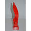 Statue abstraite de feu en résine Ameline Modern Art - Taille: L 6 po x l 3 po x H 12 po.-2005661735