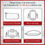 Garonzik Memory Foam King Extra Firm Support Pillow