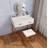 Elegant Makeup Vanity Set With Mirror, Stool, And Storage - Compact Gold Design For Small Bedrooms And Efficient Organization