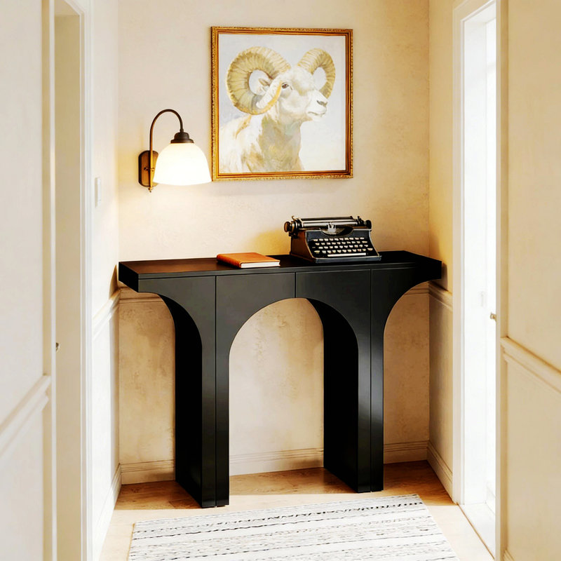 Table d'entrée, console pour salon, couloir, chambre à coucher, bureau