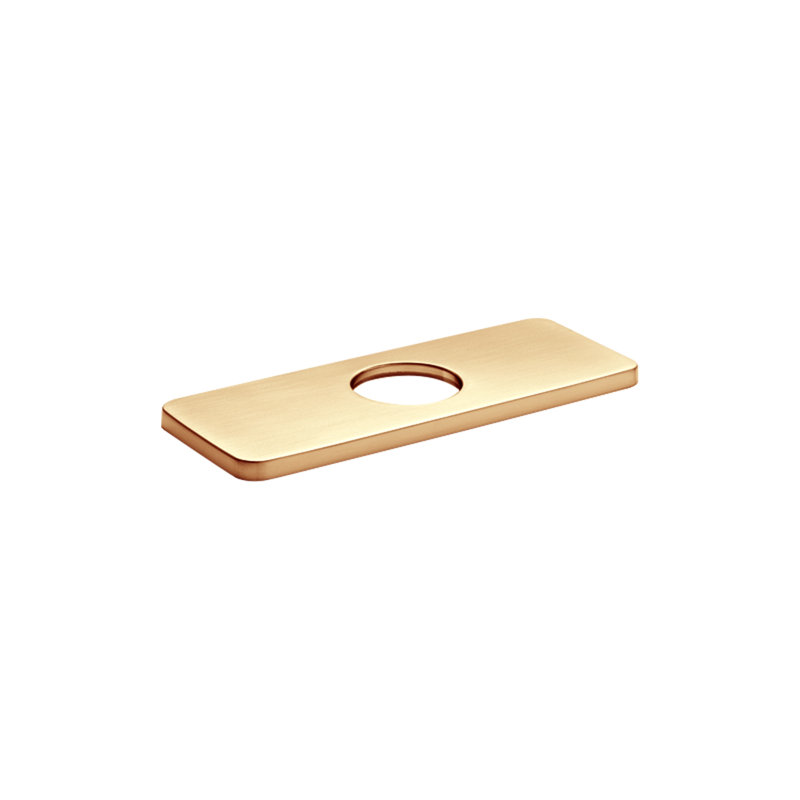 Logis Cube Baseplate, Brushed Bronze