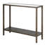 91.4cm Glass Top Console Table-1597483097-1597483096