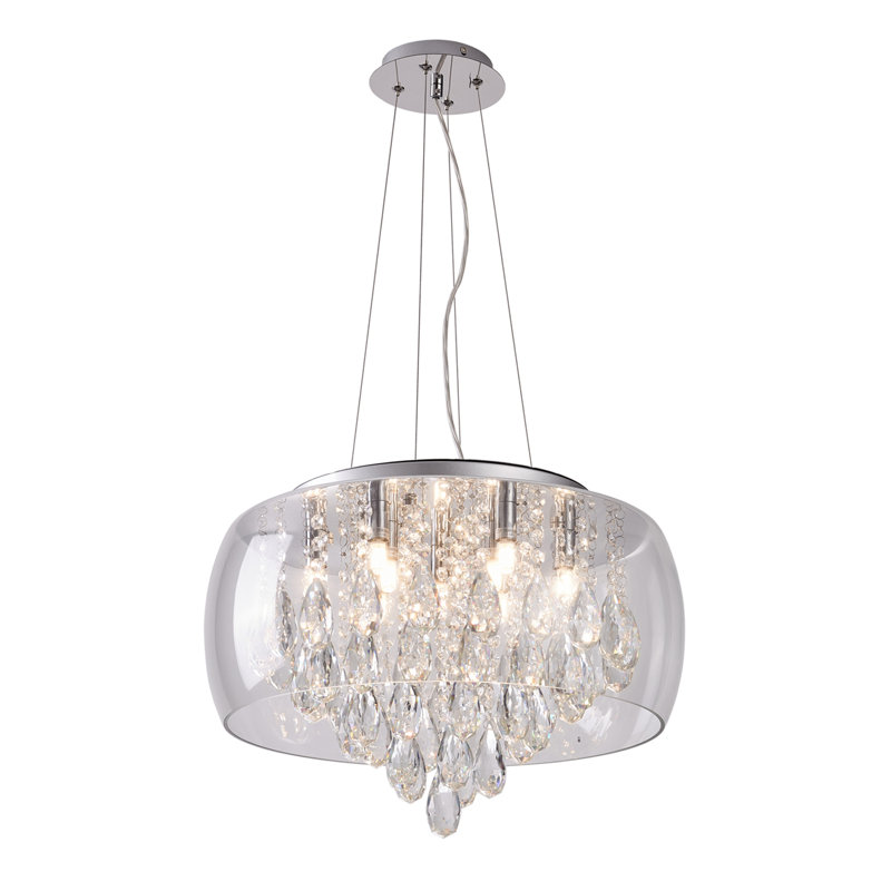 9 - Light Crystal Chandelier