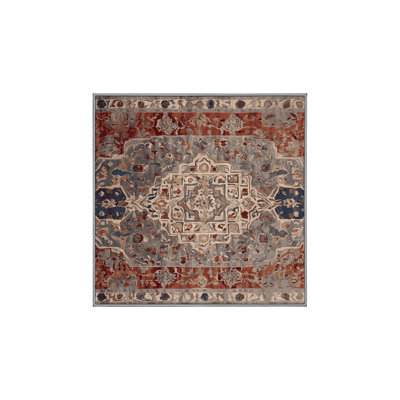 Machine Washable Brown Area Rug