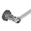 Acanthus 24 inches c.c. {approximately} towel bar Renaissance style with 5/8 reeded center in Antique Brass-1628307204-1628307200