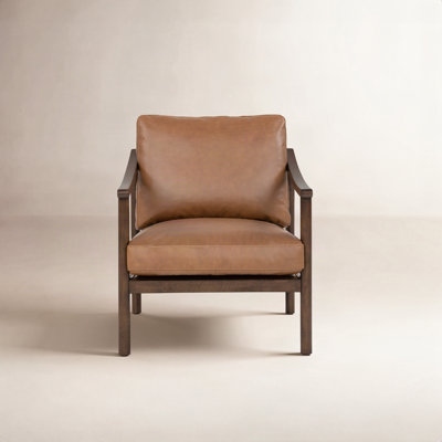 Genuine Leather Side Chair