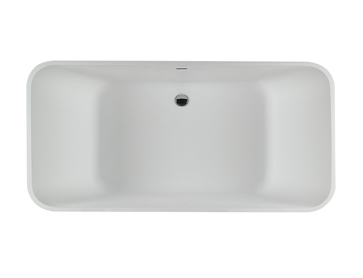 Addison 65.75" Freestanding Air Bathtub, Gloss White
