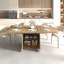 Table de salle à manger extensible avec rangement