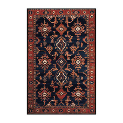 Machine Washable Persian Gray Area Rug
