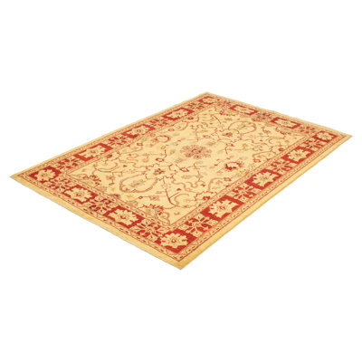 Cyrene One-of-a-Kind 6'2" X 9'4" 2010s Wool Area Rug in