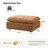 Cioffi 88"W Oversized 3 Piece Down Blend Modular Cloud Sleeper Sofa with Removable Cushion Cover-2109709450