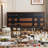 Black&Walnut Solid Wood Sideboard
