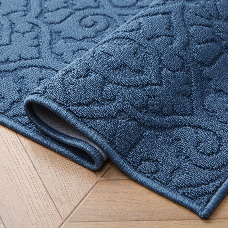 Laura Ashley  Feya Solid  Hi-Low Tufted Rugs, Rectangle 2'2" x 3'9"