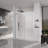 44-48*72 INCH Frame Double Sliding Soft-Close Shower Doors, Bathroom Sliding Shower Door,  (6Mm) Thick SGCC Tempered Glass Door For Bathroom Door ,Brushed Nickel-122371710