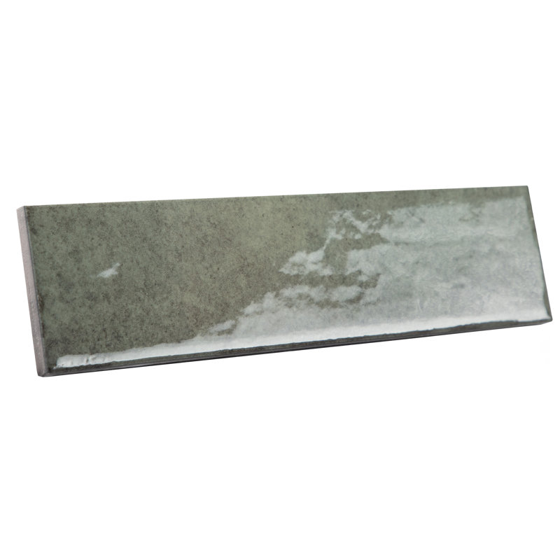 Carrelage mural en porcelaine de 2 3/8 po x 9 5/8 po Tribeca Studio, Vert foncé