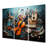 Surreal Symphony - Abstract Collages Metal Wall Decor Set 3