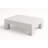 Genuine Marble Rectangular Four Legs Coffee Table - Carrara Marble
