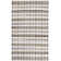 Tapis gris/blanc/beige handwoven à tissage plat Ingleside