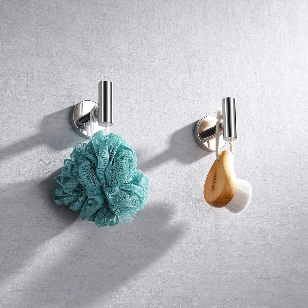 Wall Mounted Towel Hooks Bathroom Towel Hooks (Set of 2) maiguoone 