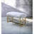 Winterbourne Down Faux Fur Upholstered Bench