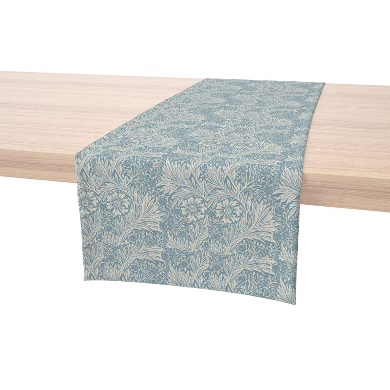 Table Runner, 100% Cotton, Floral 73, 90" x 16"