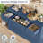 Arnolf 55.1" Modern Sideboard Buffet with Adjustable Shelves-936916110