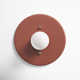 Single Light Ceramic Dimmable Flush Mounted Sconce