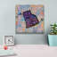 «Rhode Island» Epic Graffiti par Art Licensing Studio, art mural sur toile, 12 po x 12 po