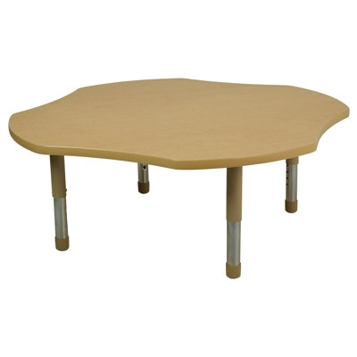 Table d'activité Clover T-Mould avec pieds minuscules réglables