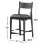 Rooney Leather/wood Counter Stool