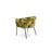 Lawncrest 18'' H Upholstered Metal Armchair-1201940201-1201940203