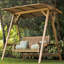 Teak Porch Swing with Stand