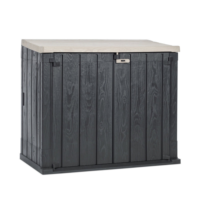 Armoire de rangement 5 pi x 3 pi Toomax Stora Way, 4,25 pi x 2,5 pi, Anthracite / gris taupe
