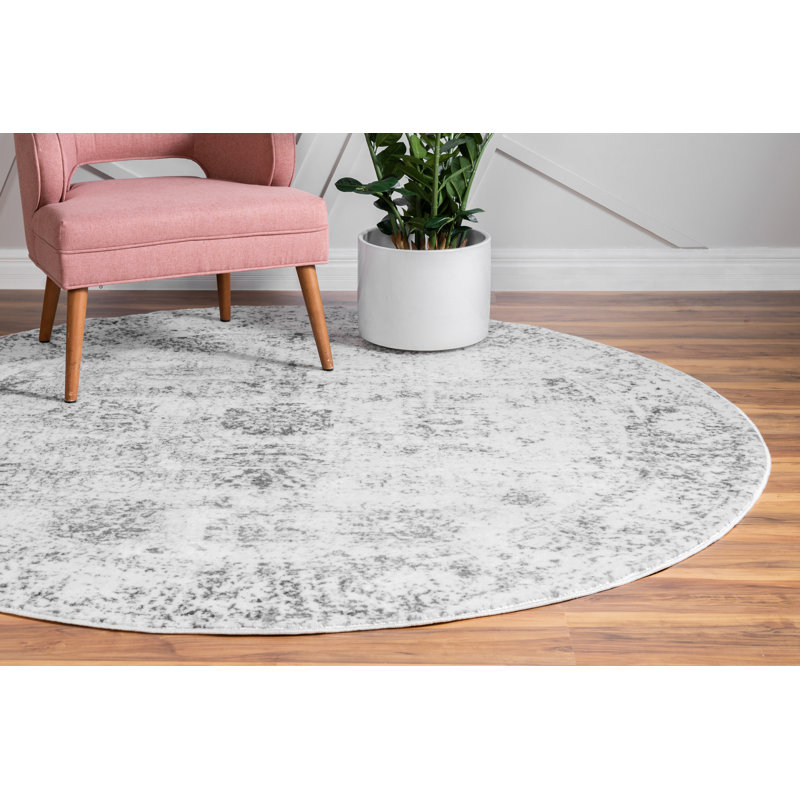 Brandt Floral Area Rug, Round 152cm