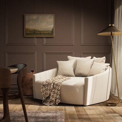 Esmeray 62" Curved Oversized Loveseat