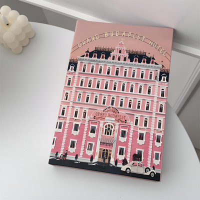 Creamy Pink Decorative Faux Books For Styling And Photography