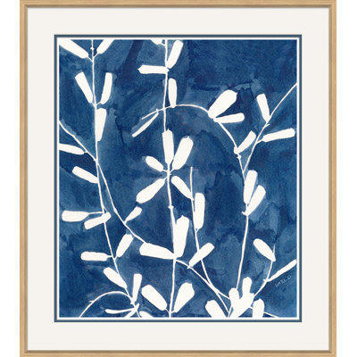 Susan Hable " Indigo Paddleleaf " by Susan Hable