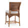 Tabouret de comptoir tissé Jaime