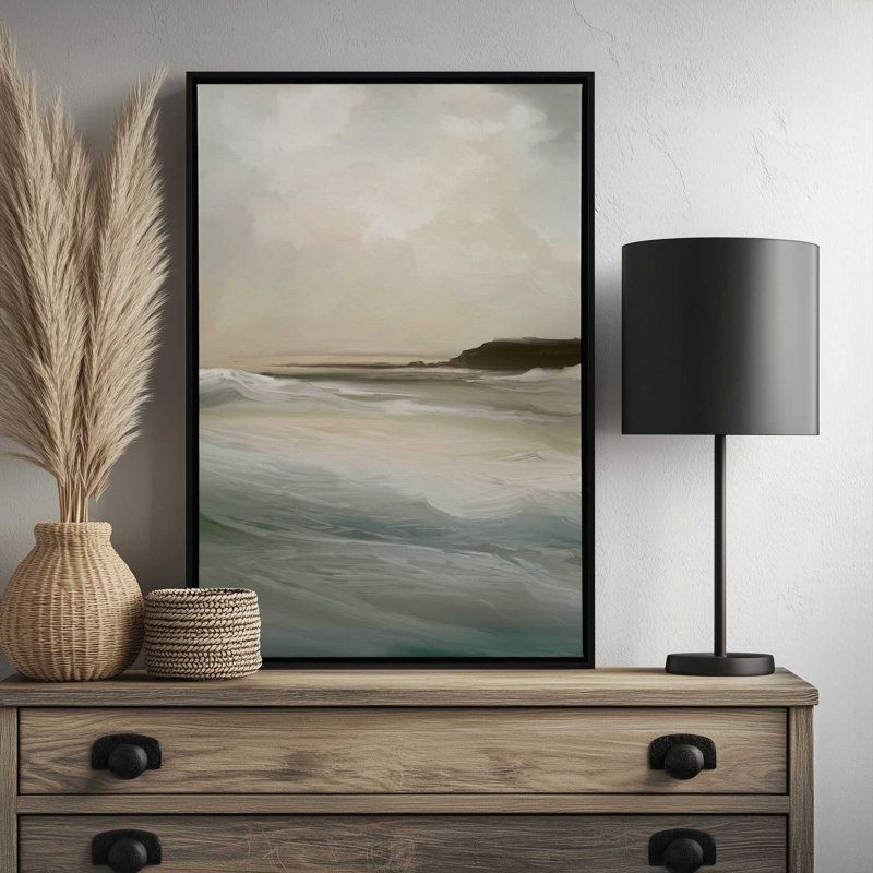 «Sennen Cove» par Garima Dhawan, reproduction d'art, Noir, 16" H x 12" W