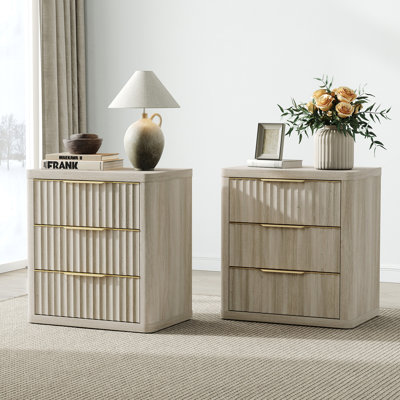 3-Drawer Nightstand