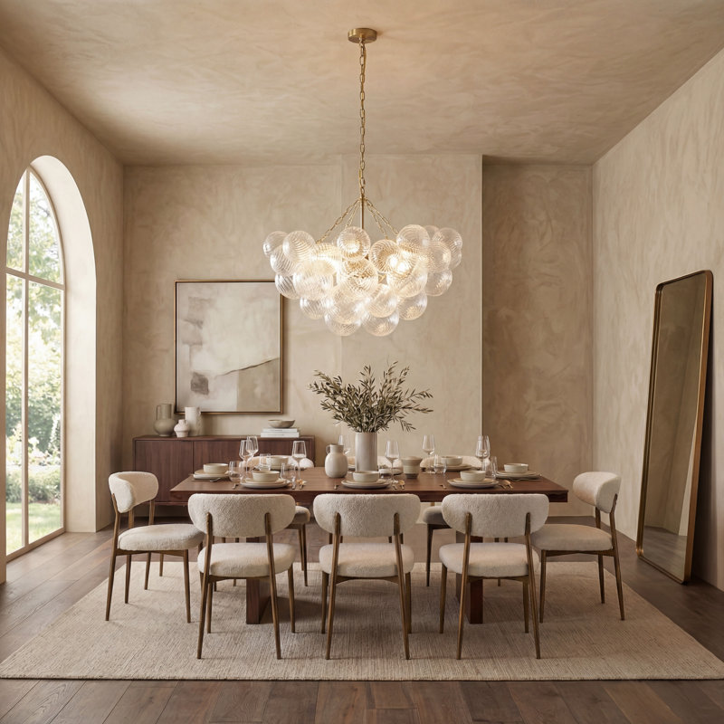 Iron 8-Light Chandelier