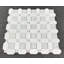 Carrelage mosaïque en marbre blanc Thassos