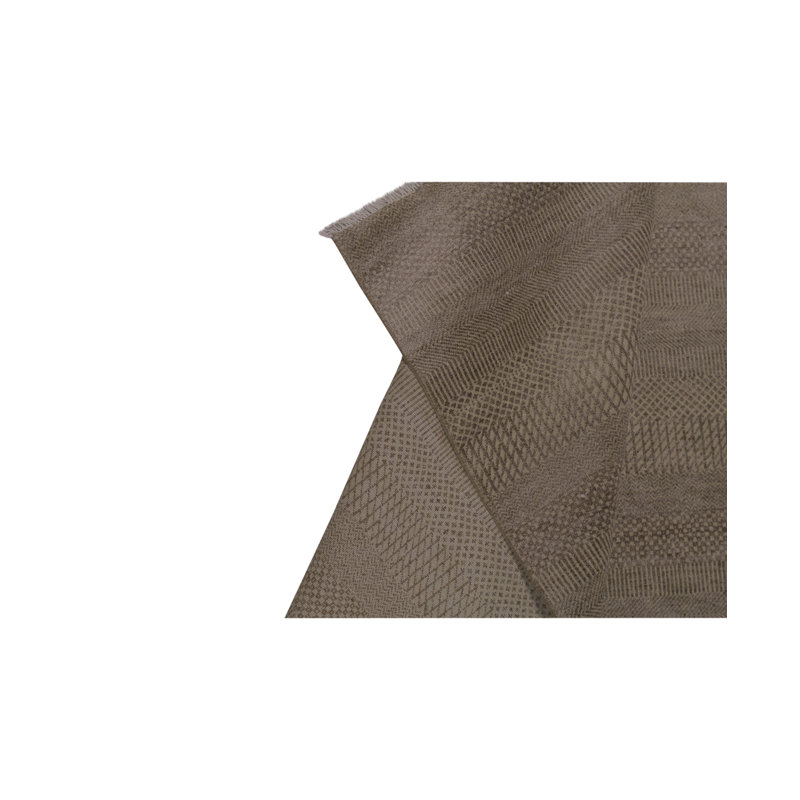 Striped Area Rug in Beige