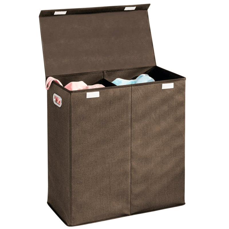 Laundry Sorter with Handles, Espresso