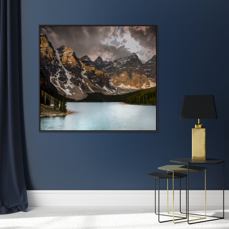 Lake Louise VI Painting by David Brown, Image Brush Gel